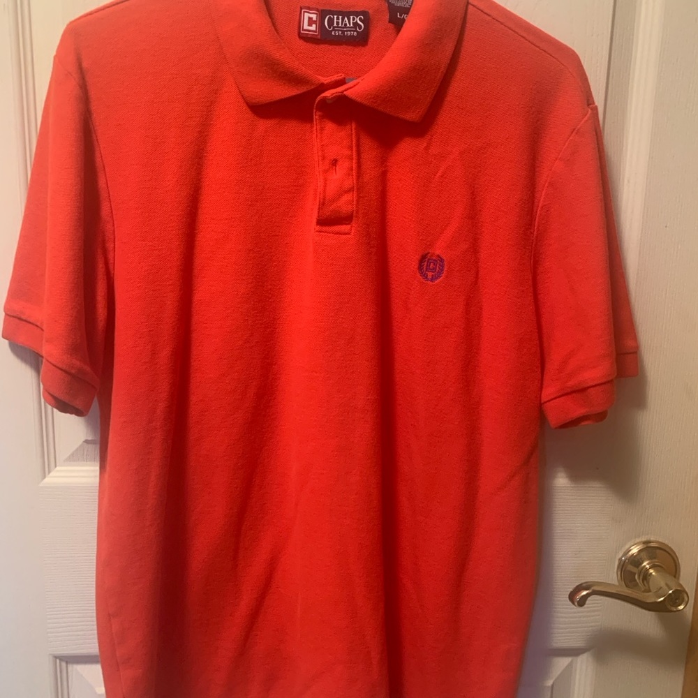 Men’s Lg Chaps polo shirt